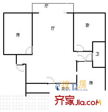 上海 惠明苑 户型图