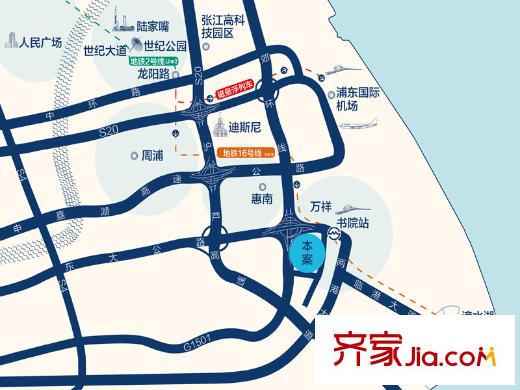 凱德新視界區(qū)位圖