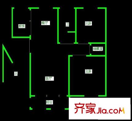 同景苑 0室 戶型圖