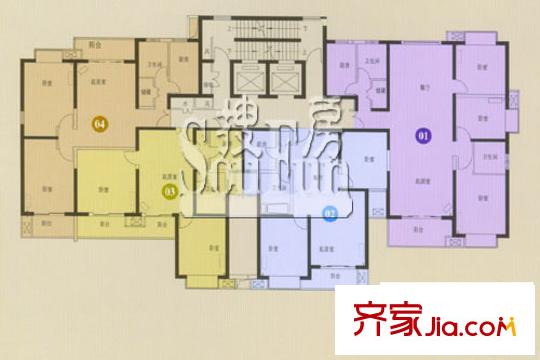 凯润金城户型图