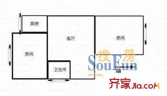 上海 巨鹿路洋房 户型图