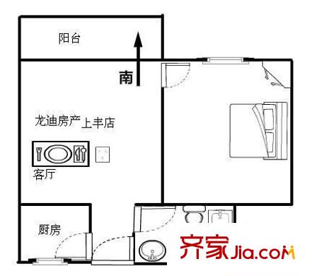宏偉新村 2室 戶型圖