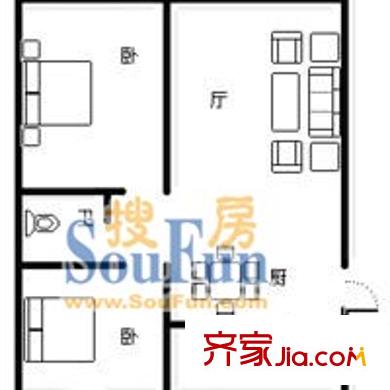上海 巨鹿路洋房 户型图