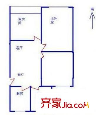 宏偉新村 3室 戶型圖