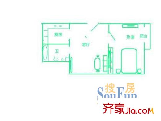 上海 蕩灣新村 戶型圖