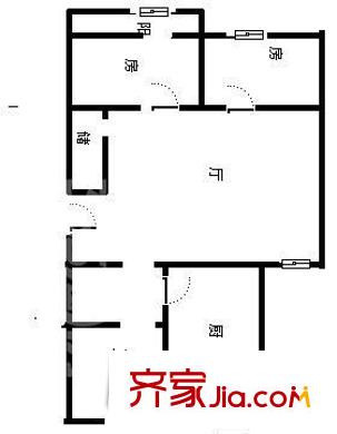 南苑真園戶型圖戶型圖 2室 2室1廳1衛(wèi)1廚