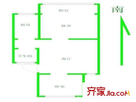 南苑真園戶型圖戶型圖2室 2室1廳1衛(wèi)1廚