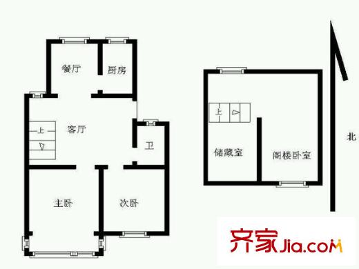 南苑真園戶型圖戶型圖 4室 4室1廳1衛(wèi)1廚