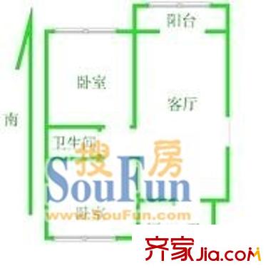 上海 齊三小區(qū) 戶型圖