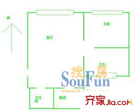 上海 齊三小區(qū) 戶型圖