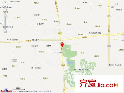 古北香堤嶺地圖