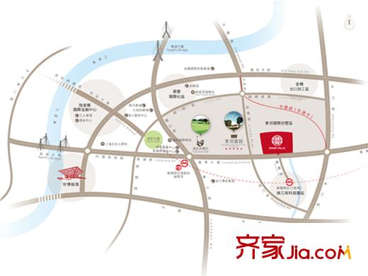 東園雅集軒交通圖