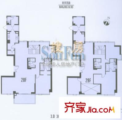 经典茂名公寓户型图3D