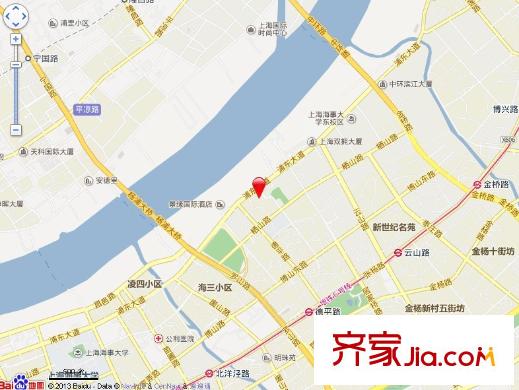 濱江龍居苑交通圖
