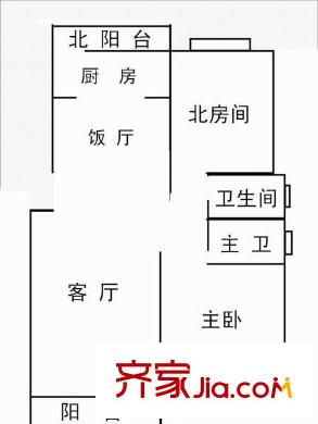瑞禾明苑2室2廳1衛(wèi)1廚