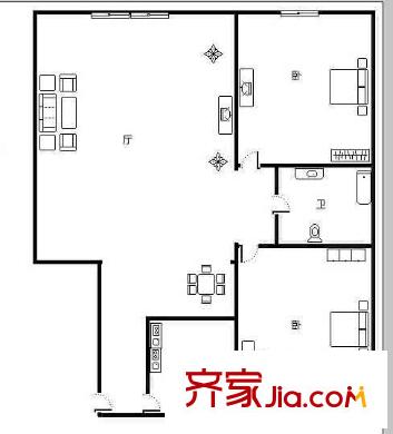 上海 华一小区 户型图