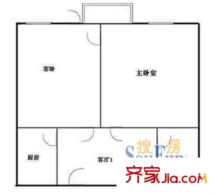 上海 华一小区 户型图