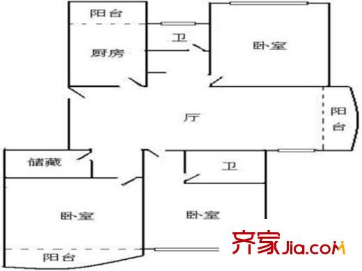 上海 万里城 户型图