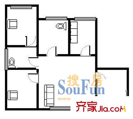 上海 万里城 户型图