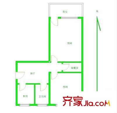 上海 上泰花苑 戶型圖