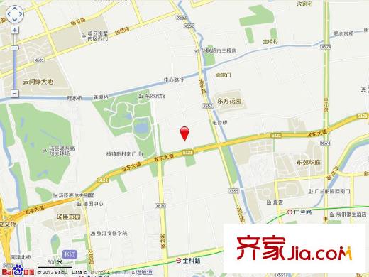東郊花園交通圖