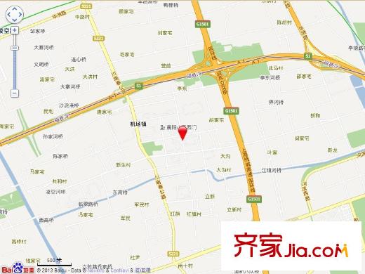 天和湖濱藝墅地圖