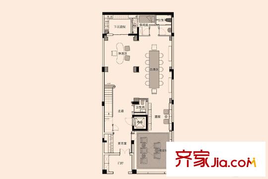大華諾斐墅地下1層 5室2廳2衛(wèi)