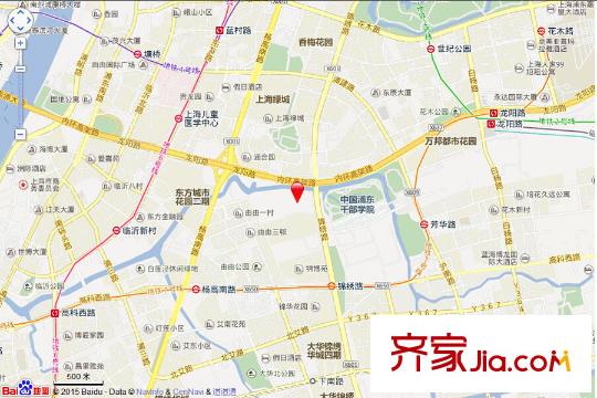 陸家嘴錦繡前城交通圖