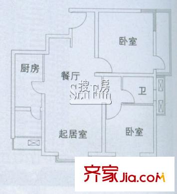 曲阳名邸 户型图