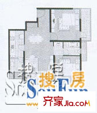 上海 曲阳名邸 户型图