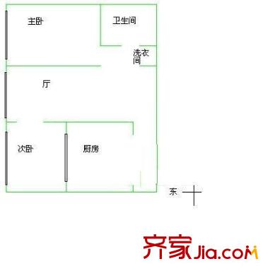 上海 華夏小區(qū) 戶型圖
