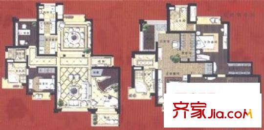 盈港花园 4室 户型图