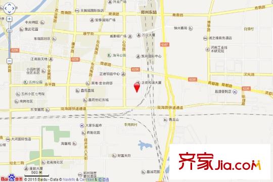華啟金悅府交通圖