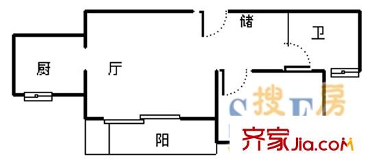 上海 真光七街坊 户型图