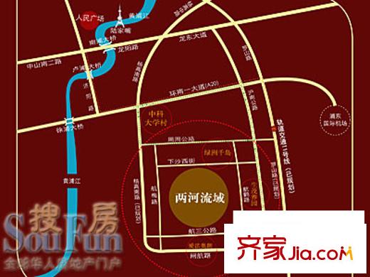 兩河流域交通圖