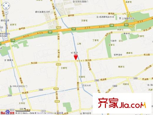 中邦城市藝墅交通圖
