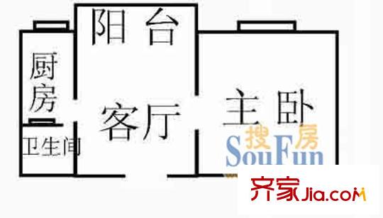 上海 上煉三村 戶型圖