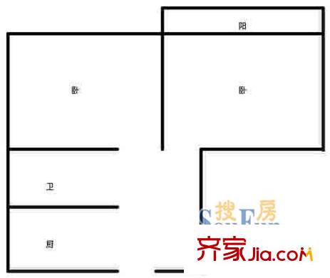 上海 上煉三村 戶型圖
