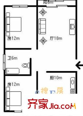 上海 永安新村 戶型圖