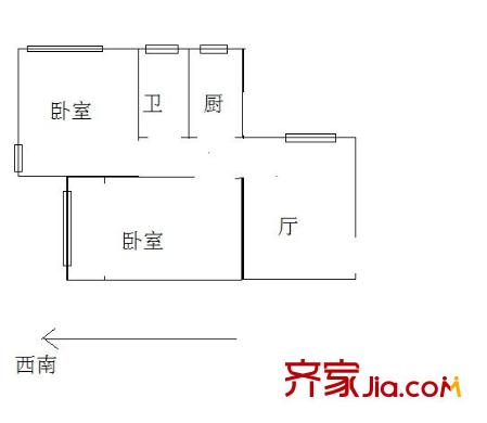 金藤苑 0室 戶型圖
