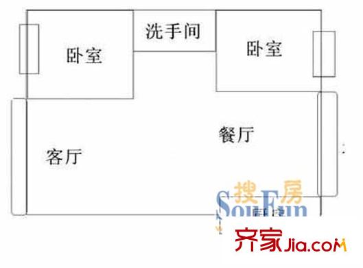 和泰苑 户型图