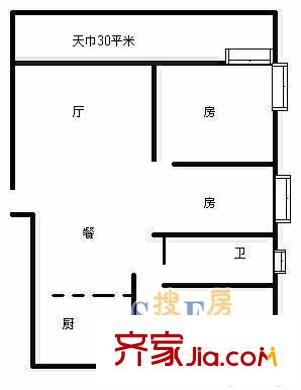 和泰苑 户型图