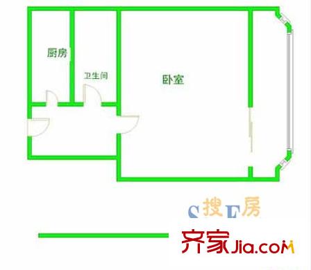 上海 白玉大楼 户型图