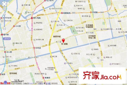 大華伊斐墅交通圖