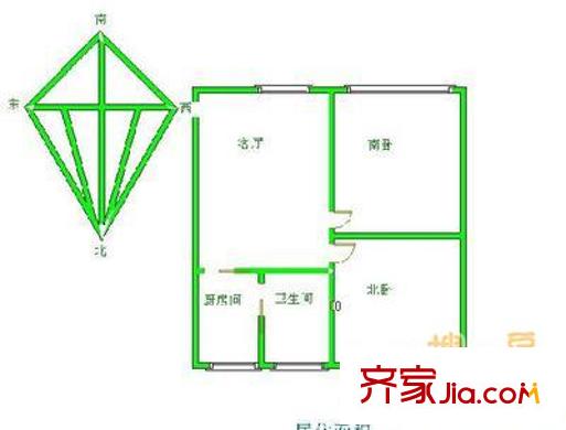 上海 杏花新苑 戶型圖