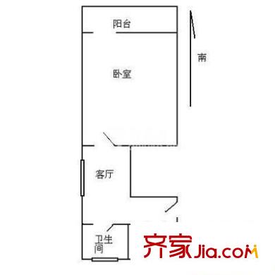 上海 梅北小区 户型图
