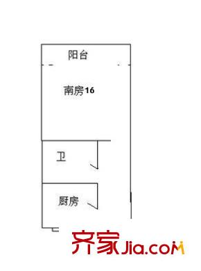 陽(yáng)二小區(qū)戶型圖戶型圖 1室1廳1衛(wèi)1廚