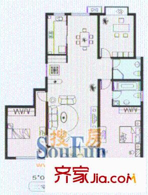 上海 德福苑 户型图