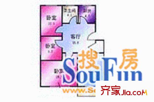 上海 天极盛宅花园 户型图