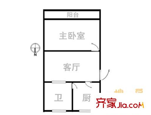 上海 天极盛宅花园 户型图